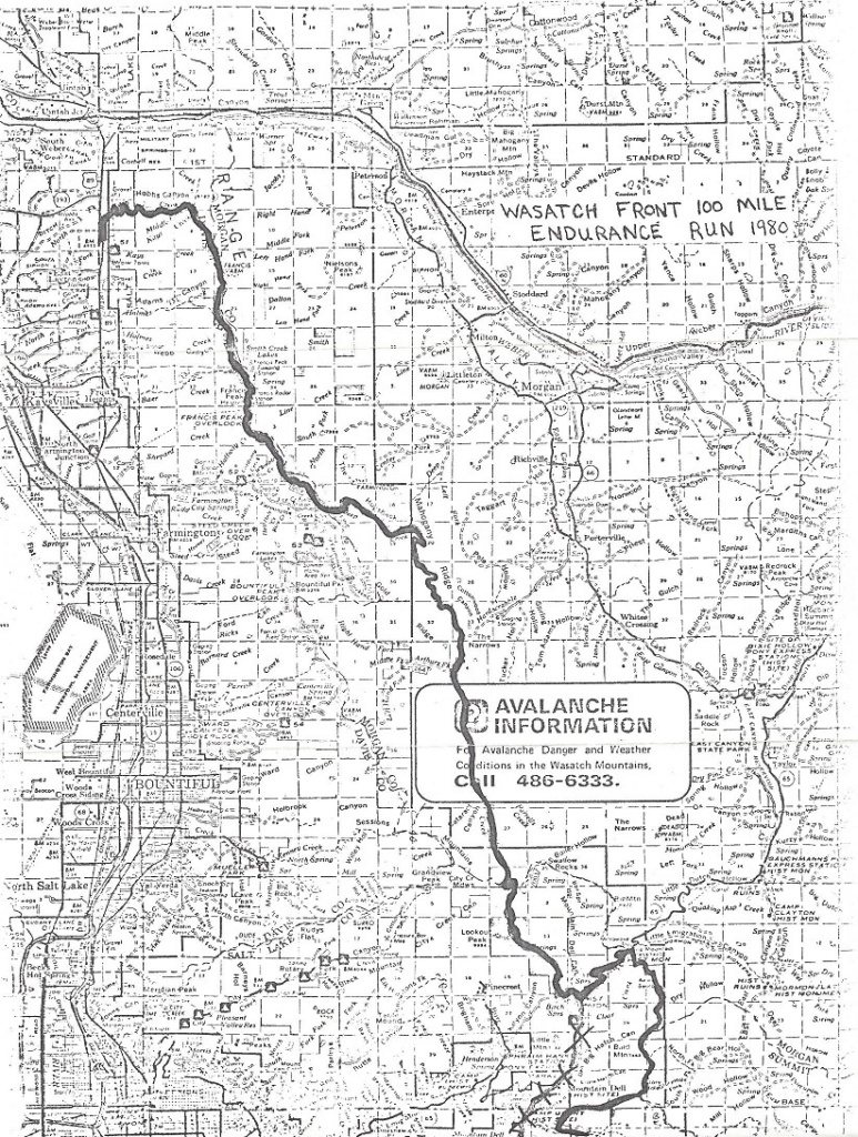 1981 Wasatch 100 The Year No One Finished Wasatch 100